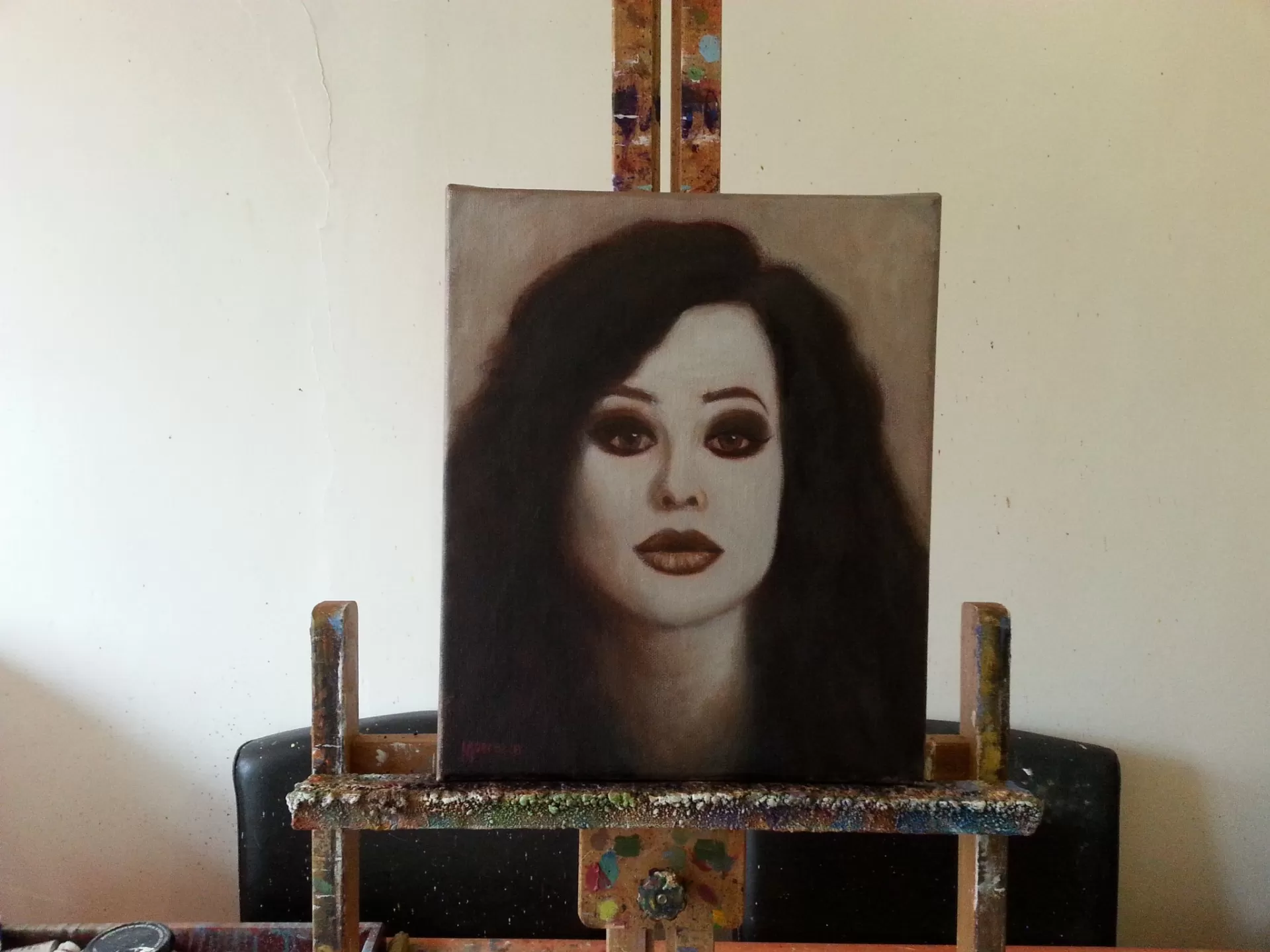 Fan art of Diana Von Rigg by Dave Moore Art — @davemooreart