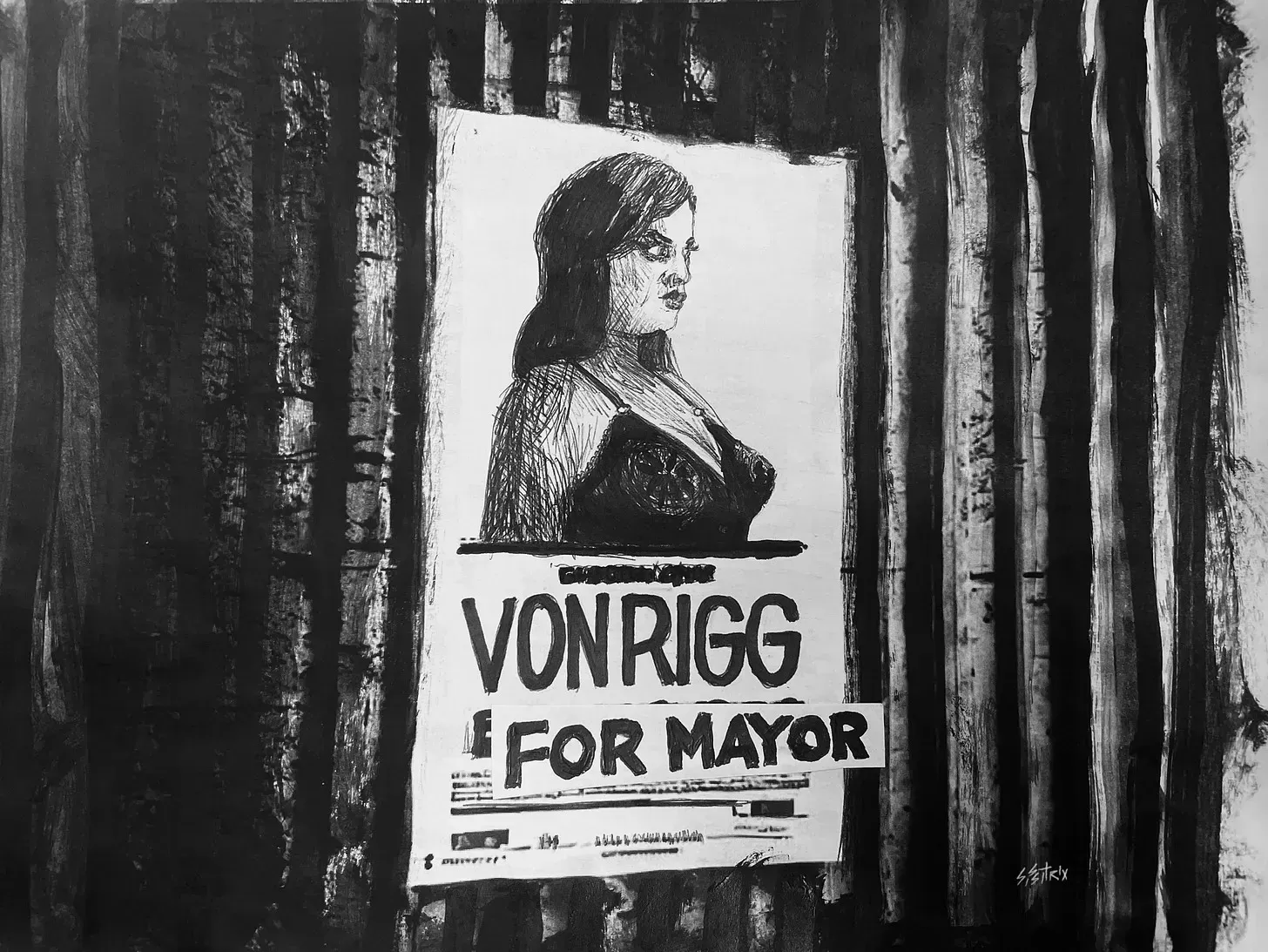 Fan art of Diana Von Rigg by Sissitrix — @sissitrix | Sissitrix.com